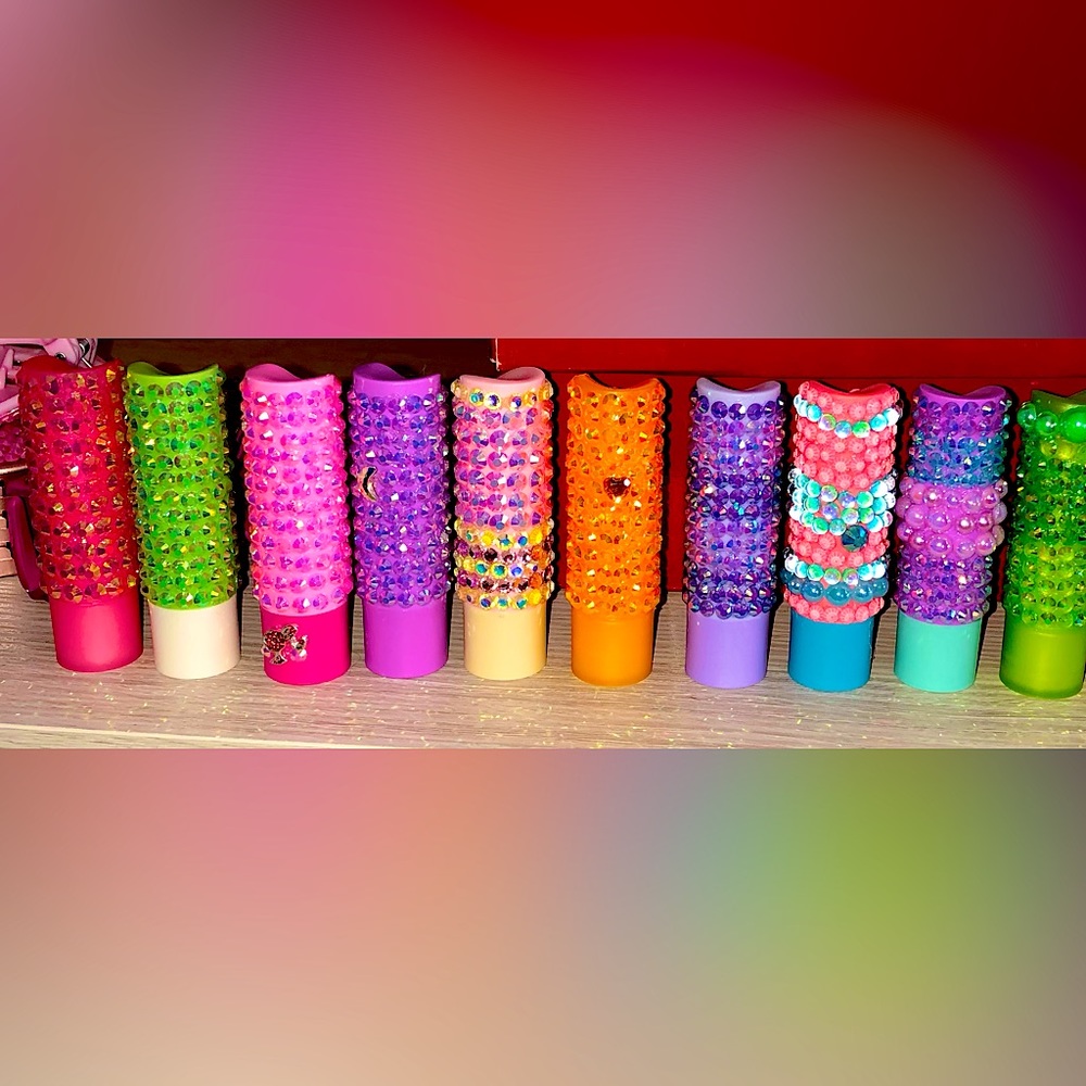 Rhinestone EOS chapsticks
